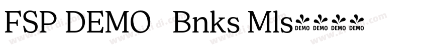 FSP DEMO   Bnks Mls字体转换